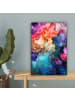 MuchoWow Leinwand bilder Abstrakte Kunst bunt (BxH)
