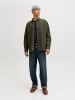 Jack & Jones Flanellhemd in Beetle 1