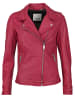 Mustang Lederjacke Indiana in rot