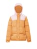 myMo Damen Wattierte Steppjacke in Aprikose Süßes Pink