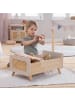 howa Puppenbett aus Holz "miniflowers" mit Mobile ab 3 Jahren