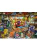 Schmidt Spiele Garagen-Flohmarkt Puzzle 500 Teile | Erwachsenenpuzzle Standard