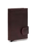 The Chesterfield Brand Portland Kreditkartenetui RFID Schutz Leder 7 cm braun