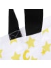 Mr. & Mrs. Panda Tote Bag Einhorn Sternenhimmel ohne Spruch in Weiß