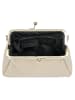Cluty Abendtasche echt Leder in beige