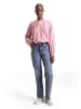 TOM TAILOR Denim Loose Fit Bluse mit Ballonärmeln in Soft Mauve Rose