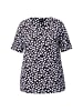 Ulla Popken Shirt in schwarz