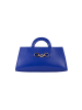 faina Henkeltasche Aus Leder in Blau