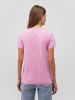 Mavi Jeans 2er-SET Design T-Shirt mit Print-Motiv, Rundhals, Kurzarm in Rosa