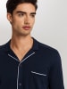 Hanro Pyjama Day & Night in deep navy