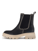 Gabor Stiefelette in Schwarz/Beige