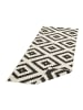 Teppich Boss Wendeteppich Malta Schwarz Creme In- & Outdoor