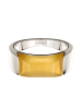 Elli Ring Resin in Silber