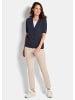 GOLDNER Damen Cardigan in Pink, Halbarm in marine