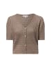 Marie Lund Strickjacke in schlamm - 0001