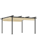 Outsunny Pergola 390L x 390B x 223H cm Beige