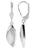 Adeliás Damen Ohrringe – Ohrhänger aus 925 Silber mit Zirkonia in silber