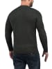 BLEND Strickpullover BHLasse 20703348ME Strickpulli mit aufgestickten Ellenbogenpatches in dunkelgrau