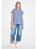 Cecil Chambray Leinenbluse in Blau