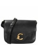 COCCINELLE C-Me Calf - Umhängetasche S 21 cm (cognac) in schwarz