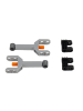 LEGO Technic 2x Linearantrieb m. Befestigung - ab 3 Jahren in multicolored