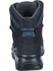 LOWA Wanderschuhe / Wanderstiefel in schwarz/blau