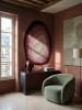 KADIMA DESIGN PARRET Naturteppich reine Wolle Naturfaser weich 160x230 Maulbeere in Rot