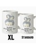 Mr. & Mrs. Panda XL Tasse Pinguin Beste Freundin der Welt mit Sp... in Weiß