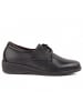 Purapiel Schnürschuhe Keilabsatz Anilav in Schwarz