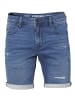 KOROSHI Bermuda Denim Stretch Regular Fit in blau