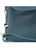 Florence Florence Umhängetasche, Handtasche Leder hellblau ca. 12cm