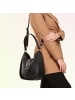 Toscanto Leder Schultertasche Toscanto Tasche schwarz ca. 30cm
