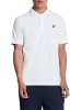 Lyle & Scott Poloshirt in Weiß/Hellblau