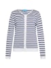SANIKA Damen Cardigan in WEISS MARINE