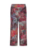 GOLDNER Moderne Printhose mit floralem Muster in bunt / gemustert
