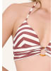 Linga Dore padded bikiniset Triangle in Sable stripe