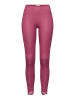 Hanro Leggings Woolen Lace in rose wine