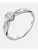Diamant L'éternel Ring aus 375 Weißgold mit Diamant