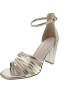 Marco Tozzi Riemchensandalette  Metallic