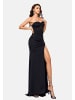 Moda Minx Abendkleid Daisy Long Slit Dress in black