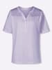 Sieh an! Kurzarm-Shirt in flieder