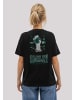 F4NT4STIC T-Shirt Smiley Originals Basketball Sports in off black