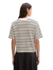 Marc O'Polo Gestreiftes T-Shirt relaxed in Weiß
