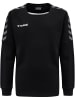 Hummel Sweatshirt Hmlauthentic Kids Training Sweat in BLACK/WHITE