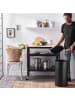Butlers Mülltonne Oskar ZINC in Schwarz