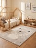 KADIMA DESIGN Teppich Kinderzimmer Kinder-Motiv Kinderzimmer pflegeleicht Spielzimmer in Beige