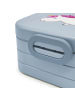 Mr. & Mrs. Panda Lunchbox Einhorn Ballerina Motiv mit Spruch in Blau Pastell
