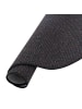 Snapstyle Teppich Alma Meliert Rund in schwarz