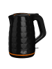 Adler Europe Adler AD 1277 Wasserkocher 1,7 L, 2200 W, 360°-Sockel - Schwarz in Schwarz