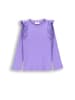 Coccodrillo T-Shirt mit langen Ärmeln in violett